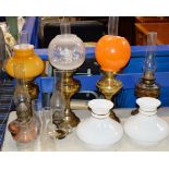 ASSORTED PARAFFIN LAMPS