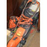 ELECTRIC LAWNMOWER, SCARIFIER, GARDEN VACUUM ETC