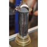 8½" OLD DAVEY STYLE MINERS LAMP BY MURRAY