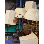 COLLECTION OF VARIOUS TABLE LAMPS