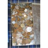 TIN WITH QUANTITY VARIOUS COINAGE