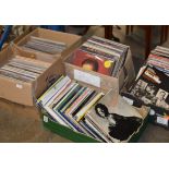 5 BOXES WITH VARIOUS LP RECORDS
