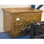 BRASS COAL BOX