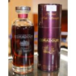 EDRADOUR 1993 NATURAL CASK STRENGTH SINGLE HIGHLAND MALT SCOTCH WHISKY, DECANTER NUMBER 298 / 651,