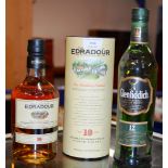 EDRADOUR THE DISTILLERY EDITION 10 YEAR OLD HIGHLAND SINGLE MALT SCOTCH WHISKY, WITH PRESENTATION