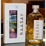 ISLE OF RAASAY R-01 HEBRIDEAN SINGLE MALT SCOTCH WHISKY, WITH PRESENTATION BOX - 700ML, 46.4% VOL