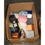 BOX WITH ASSORTED COSTUME JEWELLERY