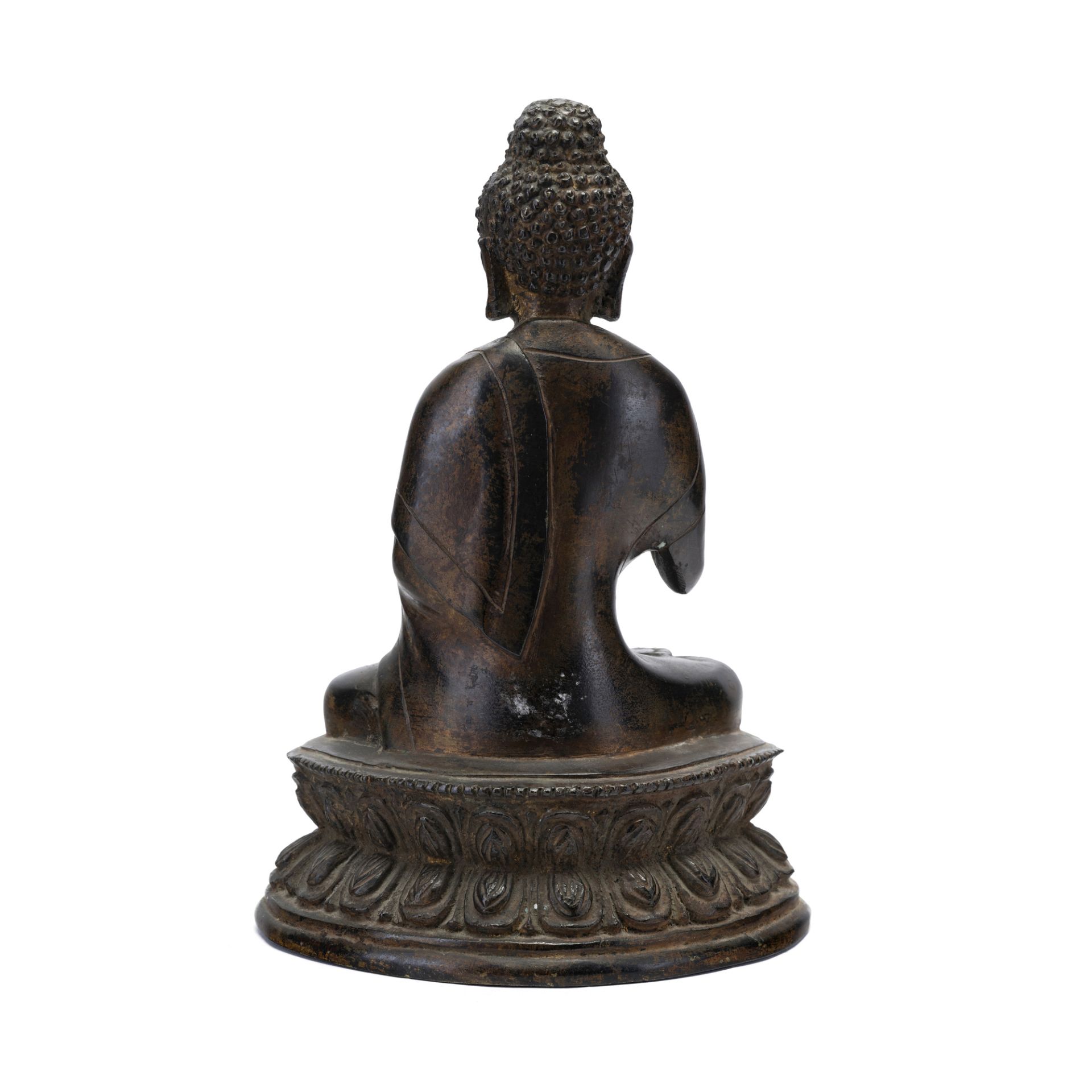 Scultura in bronzo raffigurante Buddha Thai in insegnamento - Bild 3 aus 3