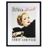 Manifesto MARLENE DIETRICH IN "ANGEL"