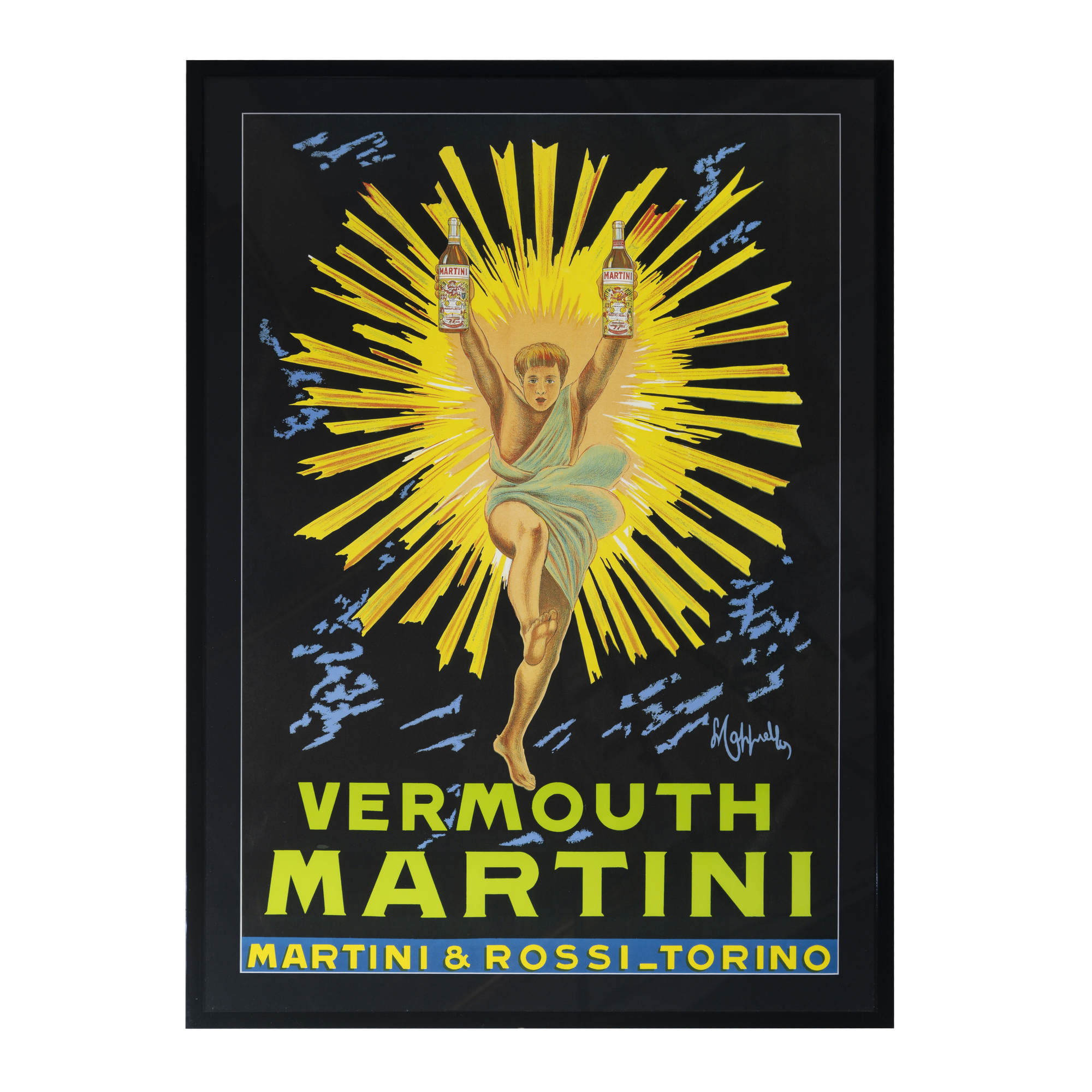 Manifesto VERMOUTH MARTINI / MARTINI & ROSSI TORINO