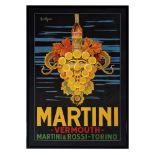 Manifesto MARTINI VERMOUTH / MARTINI & ROSSI TORINO