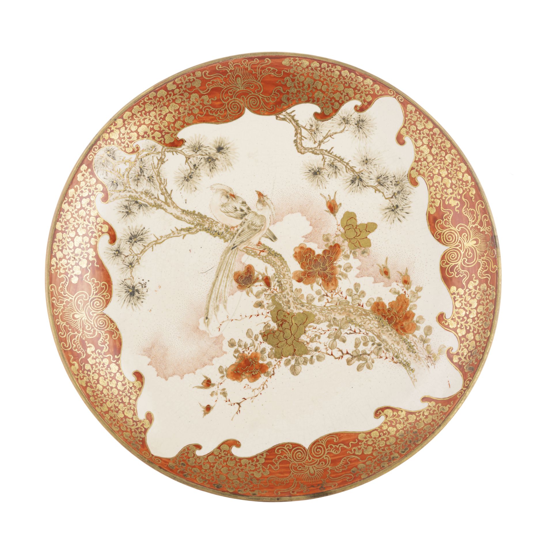 Coppia di piatti in porcellana - Image 3 of 5