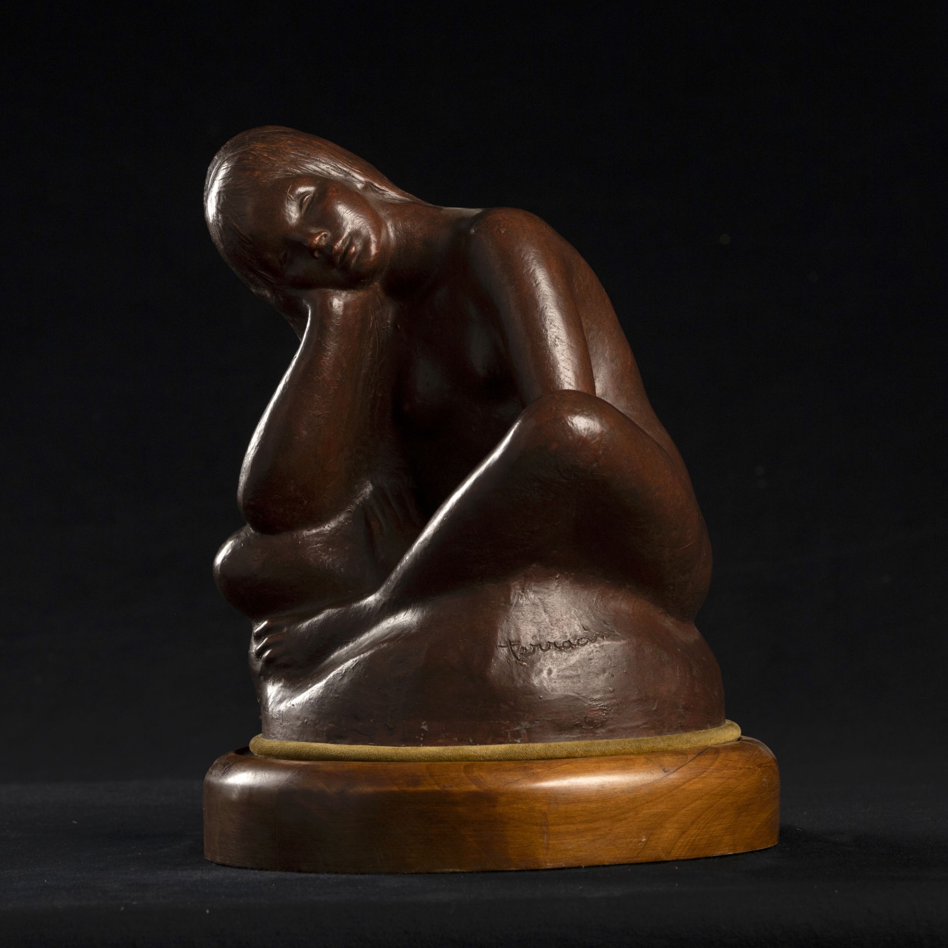 Figura femminile in terracotta - Bild 2 aus 5