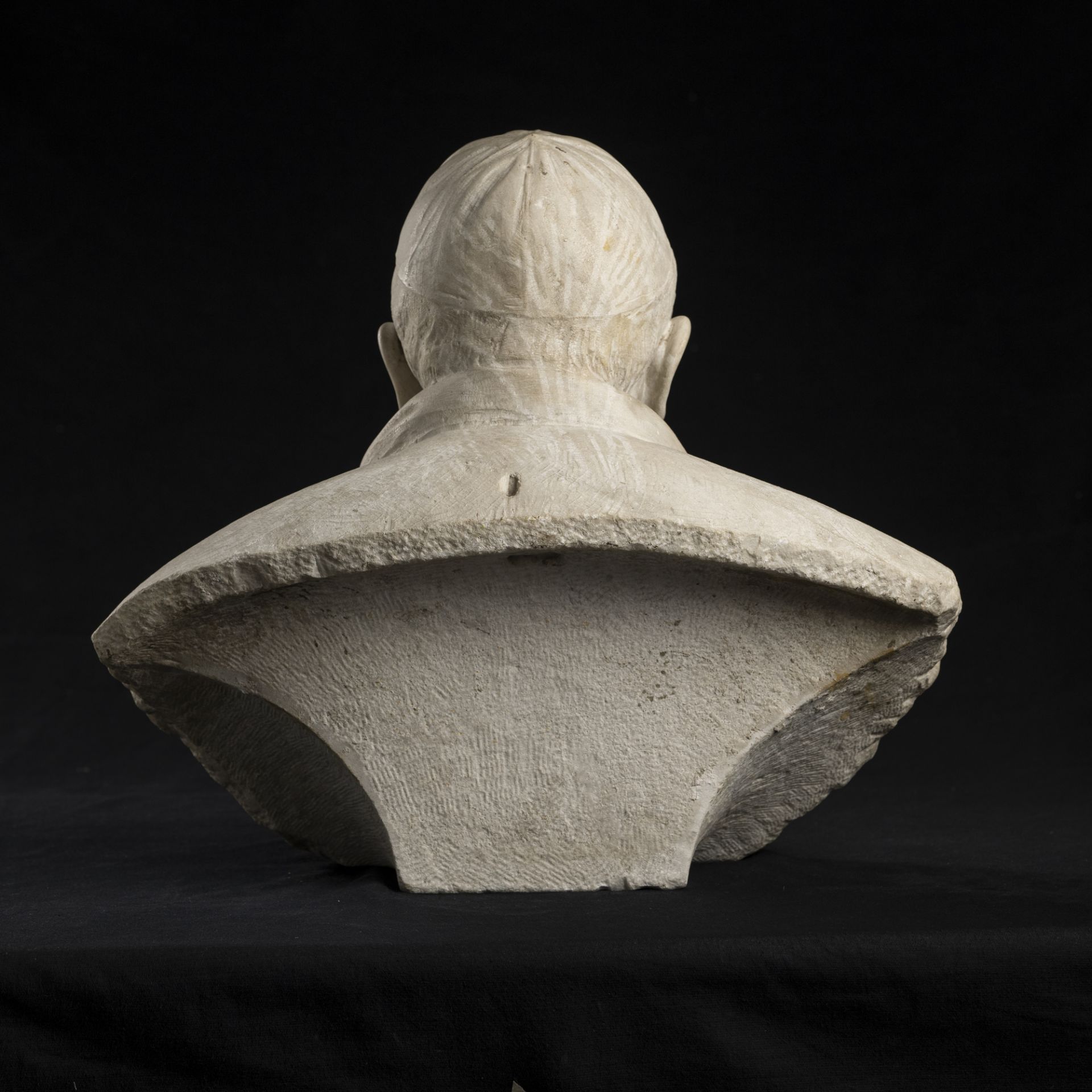 Busto di Papa Gregorio XVI (?) in marmo bianco - Bild 2 aus 4