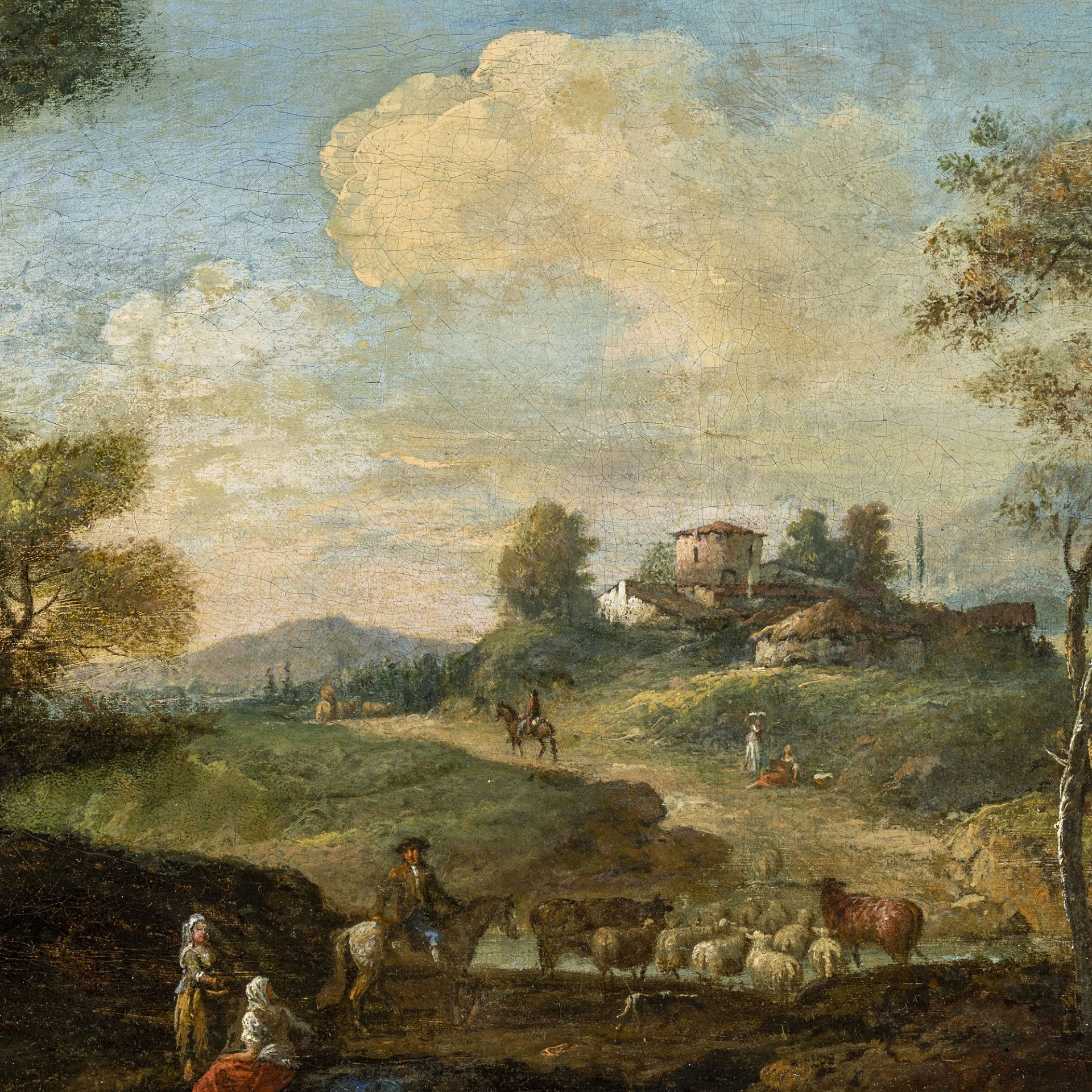 Francesco Zuccarelli (Pitigliano 1702 - Firenze 1788) - Image 2 of 3