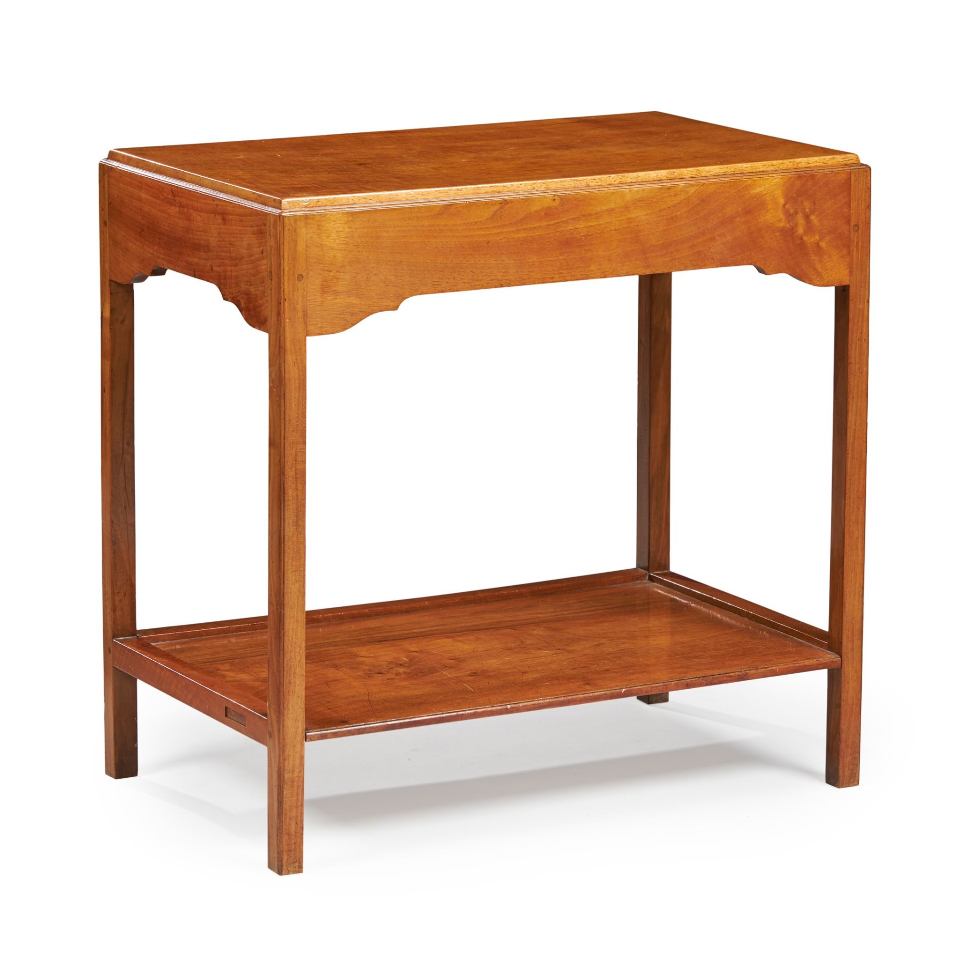 COTSWOLD SCHOOL TWO-TIER OCCASIONAL TABLE, CIRCA 1930