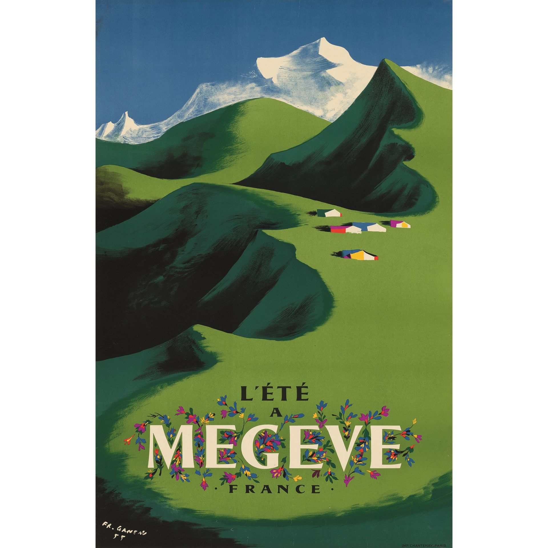 F.R. Ganeau L'Été à Megève