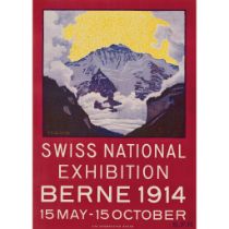 Plino Colombi (1873-1951) Swiss National Exhibition, Berne
