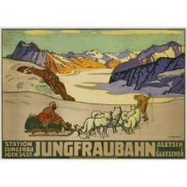 Willy (Wilhelm Friedrich) Burger (1882– 1964) Jungfraubahn