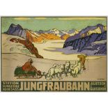 Willy (Wilhelm Friedrich) Burger (1882– 1964) Jungfraubahn