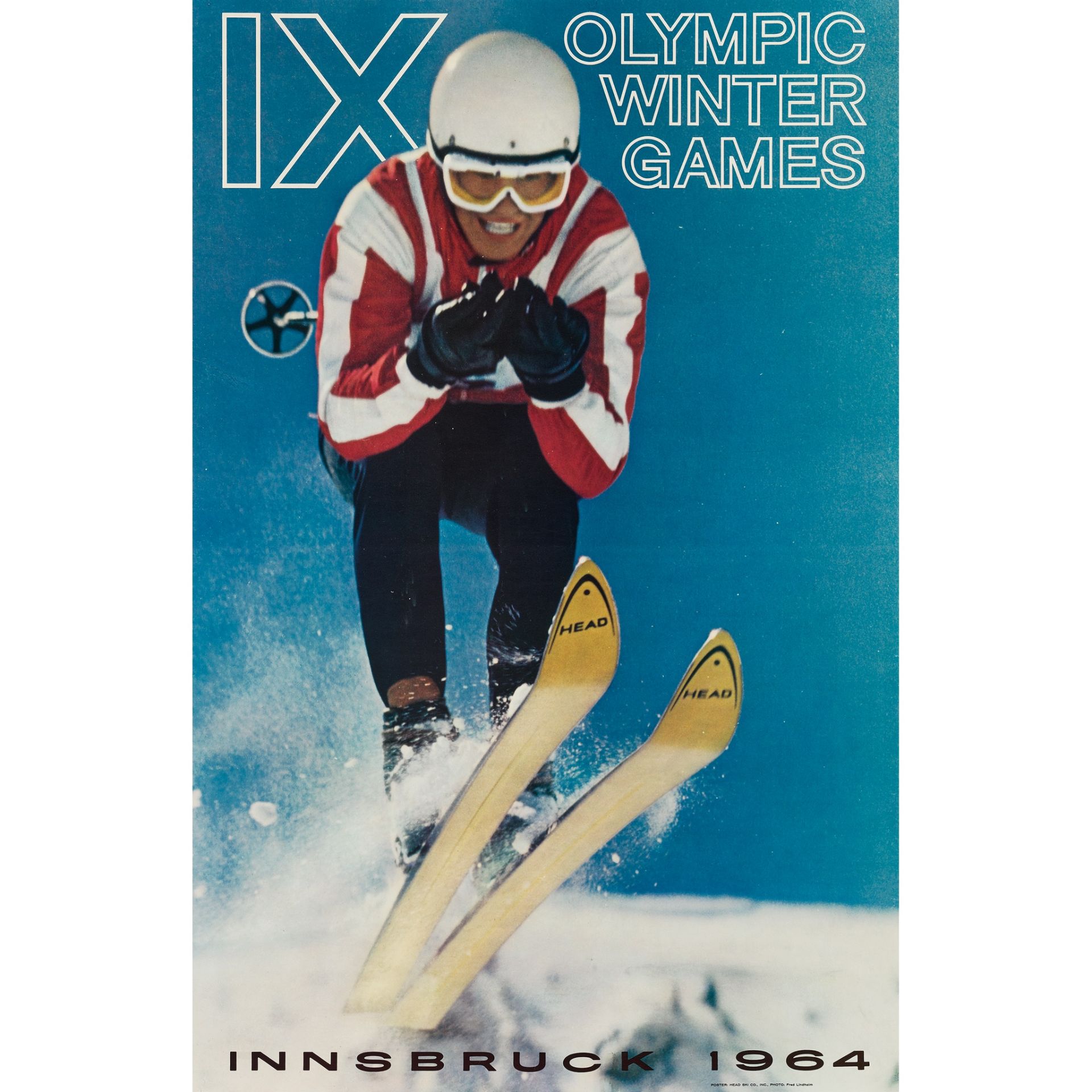 Fred Lindholm IX Olympic Games, Innsbruck