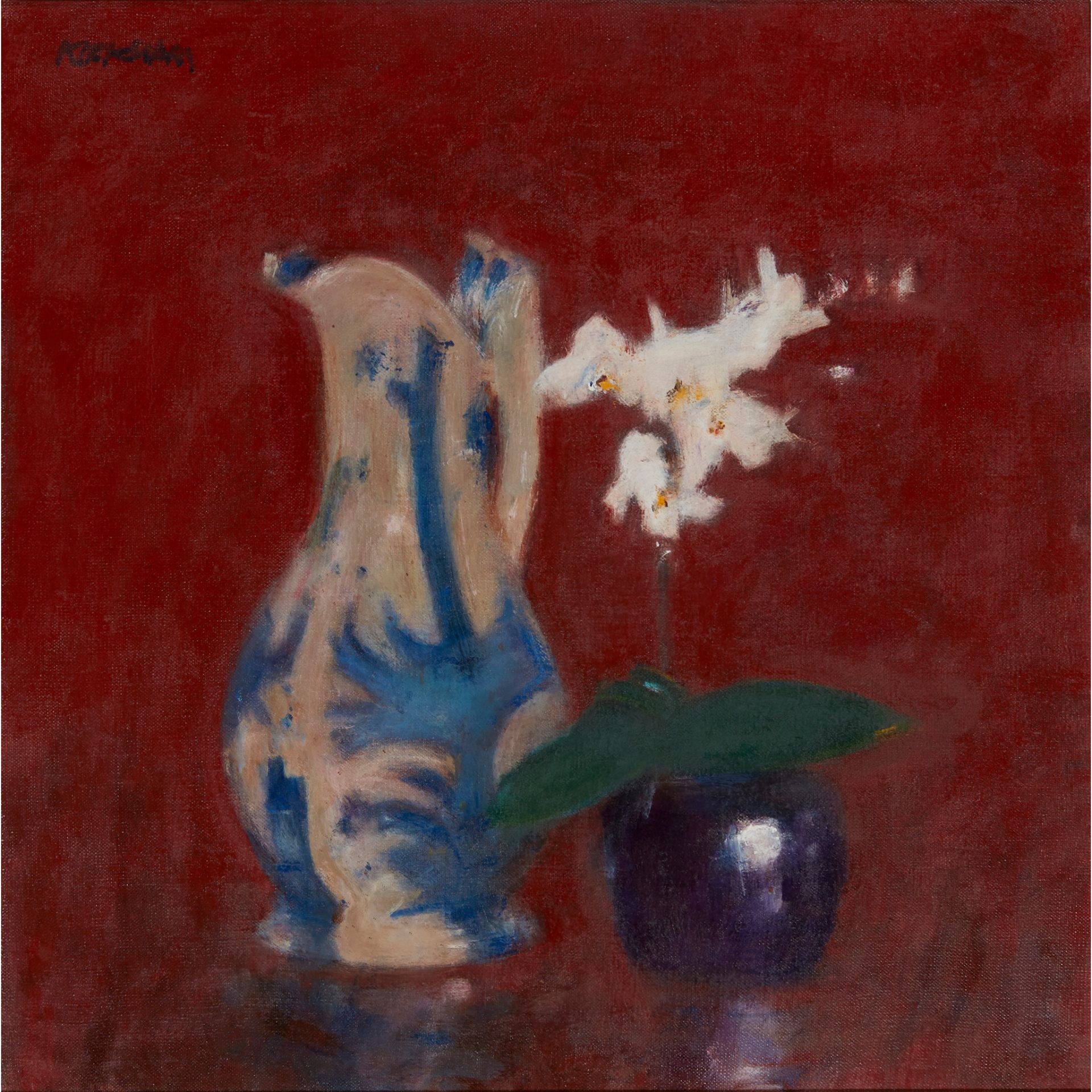 § NORMAN KIRKHAM R.G.I. (SCOTTISH 1936-2021) THE GLASGOW JUG