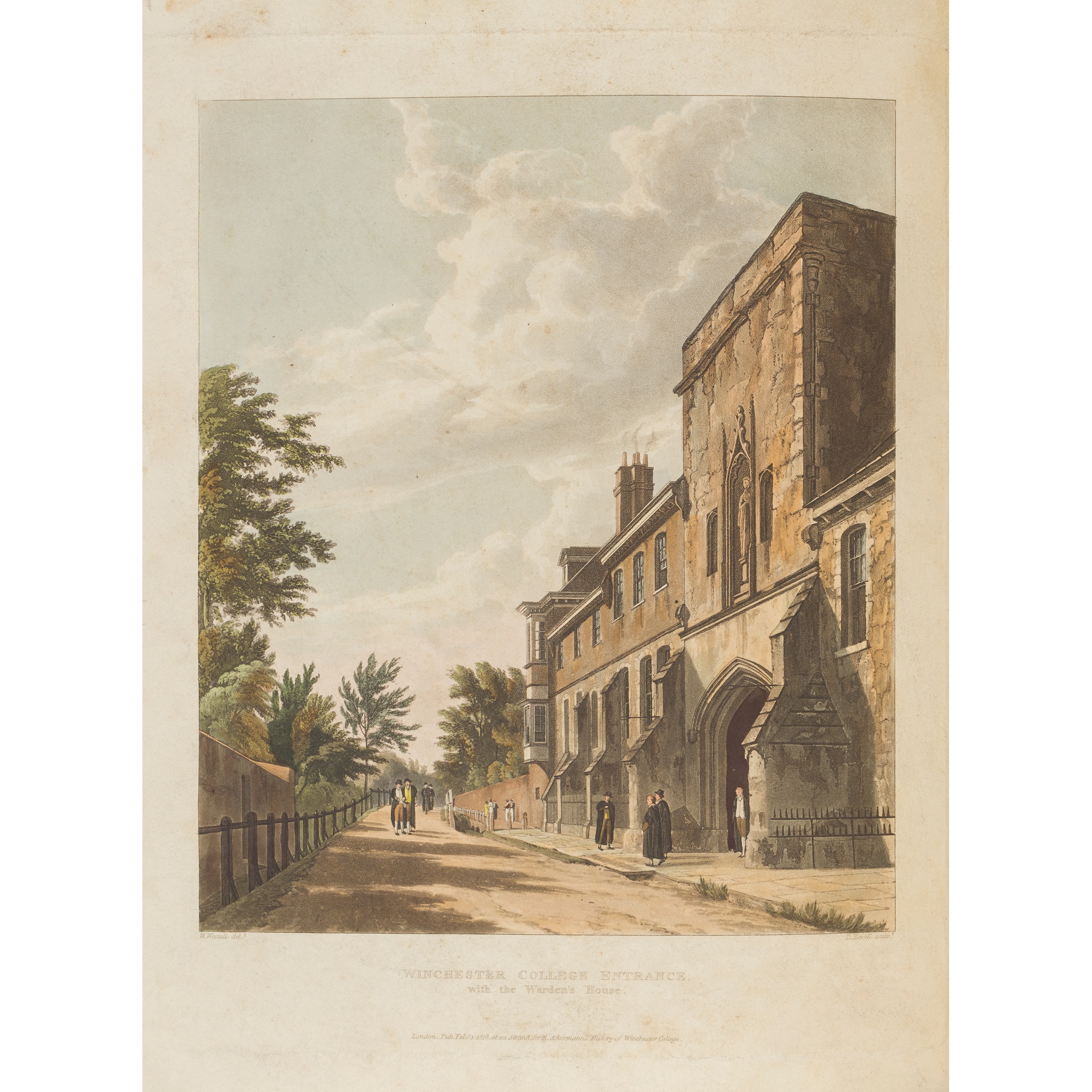 Ackermann, R. The History of Winchester College - Image 2 of 3