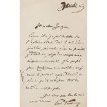 Verlaine, Paul-Marie Letter to Armand Gouzien