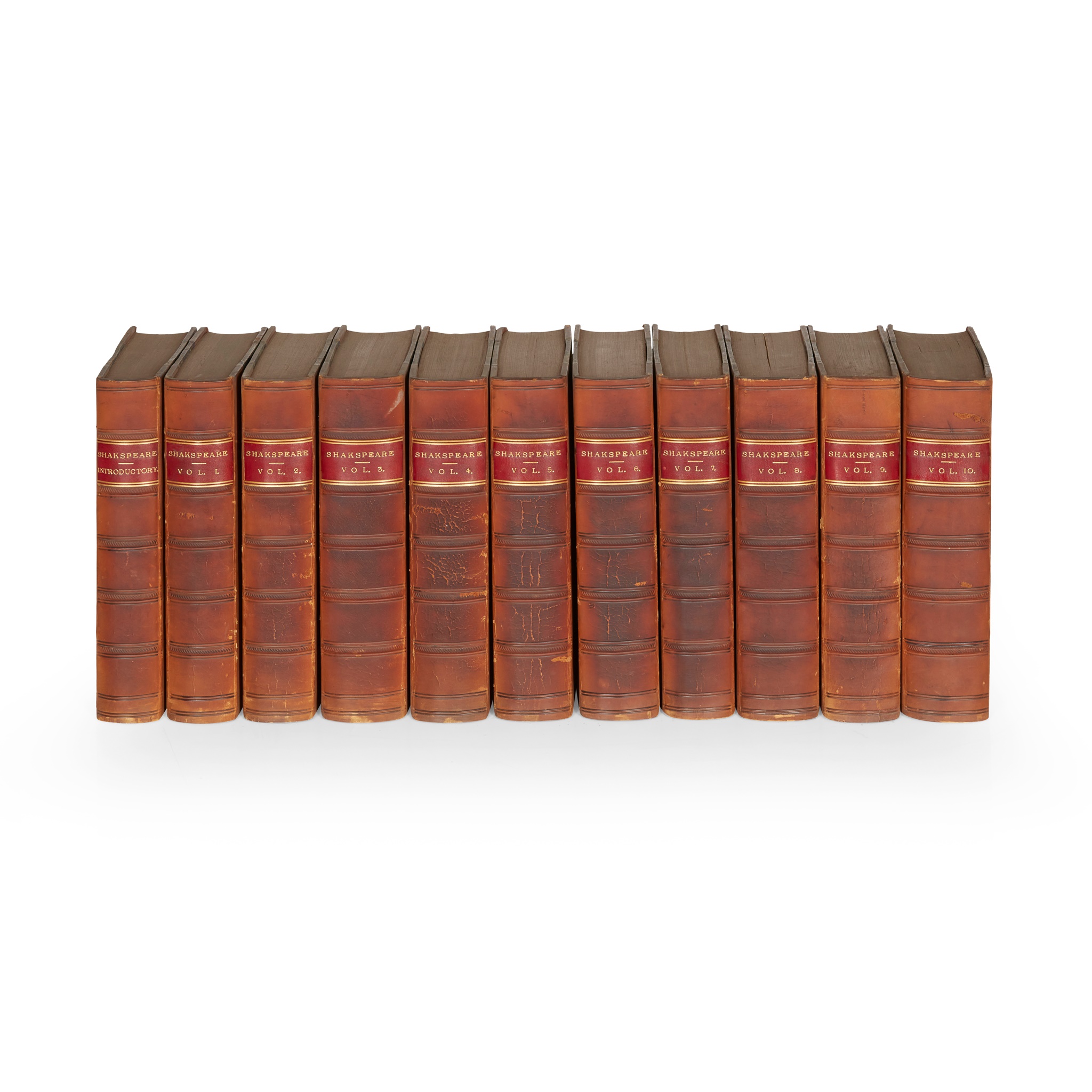 Shakespeare, William The Plays and Poems... in ten volumes