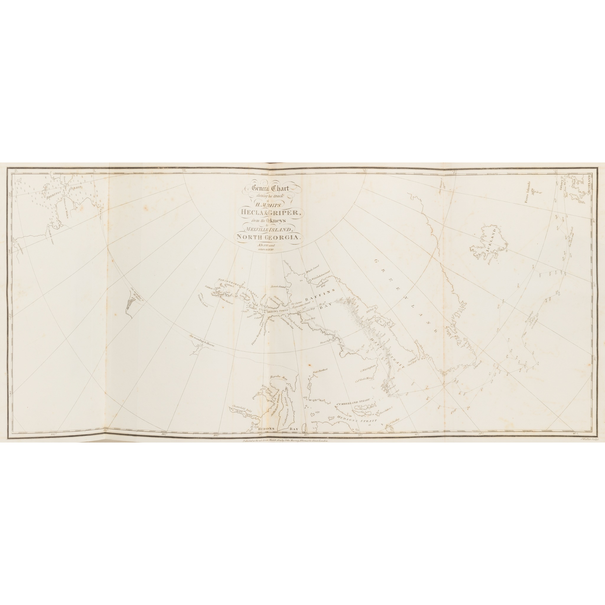 Parry, William Edward Journal of a Voyage for the Discovery of a North-West Passage from the