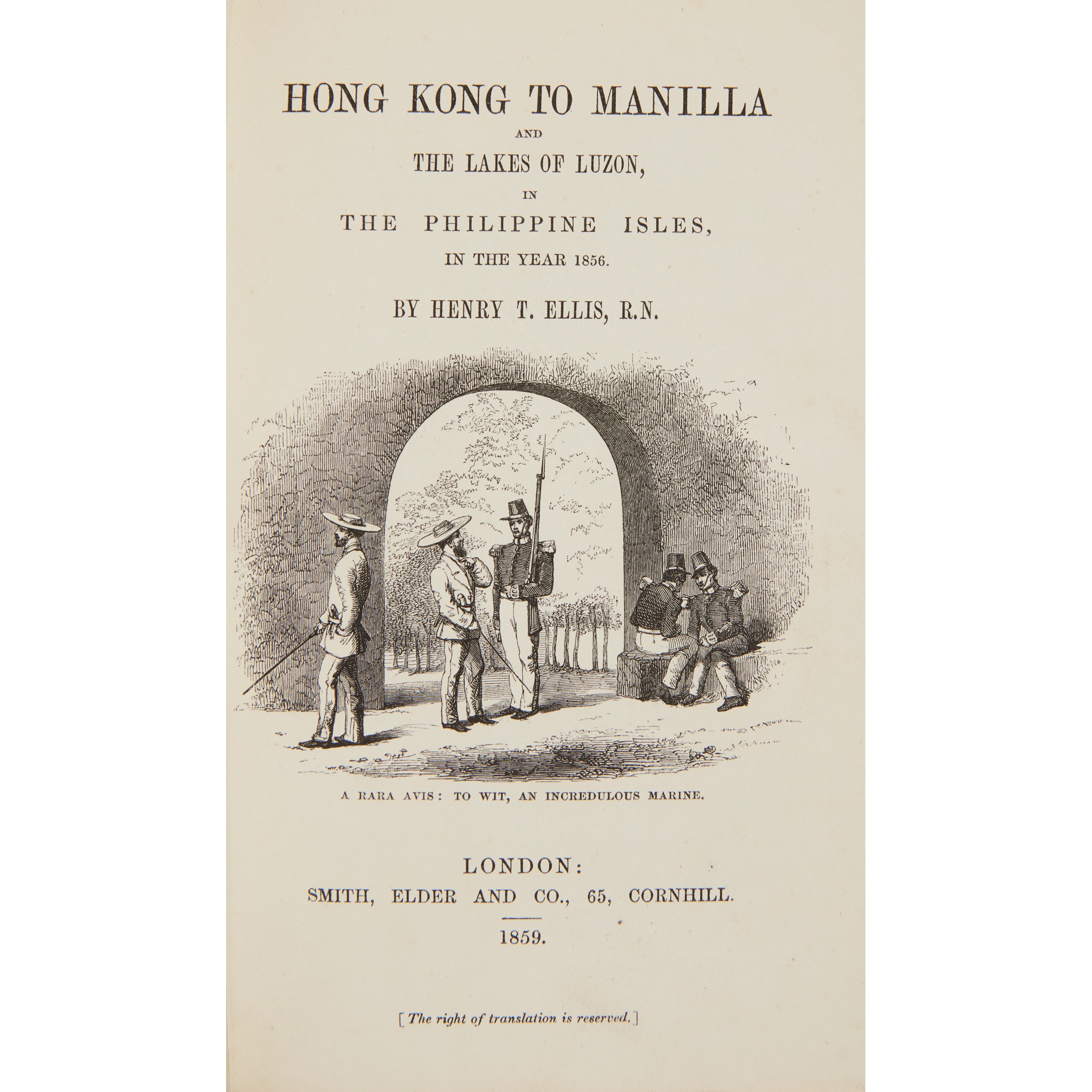 Ellis, Henry T. Hong Kong to Manilla - Image 2 of 2