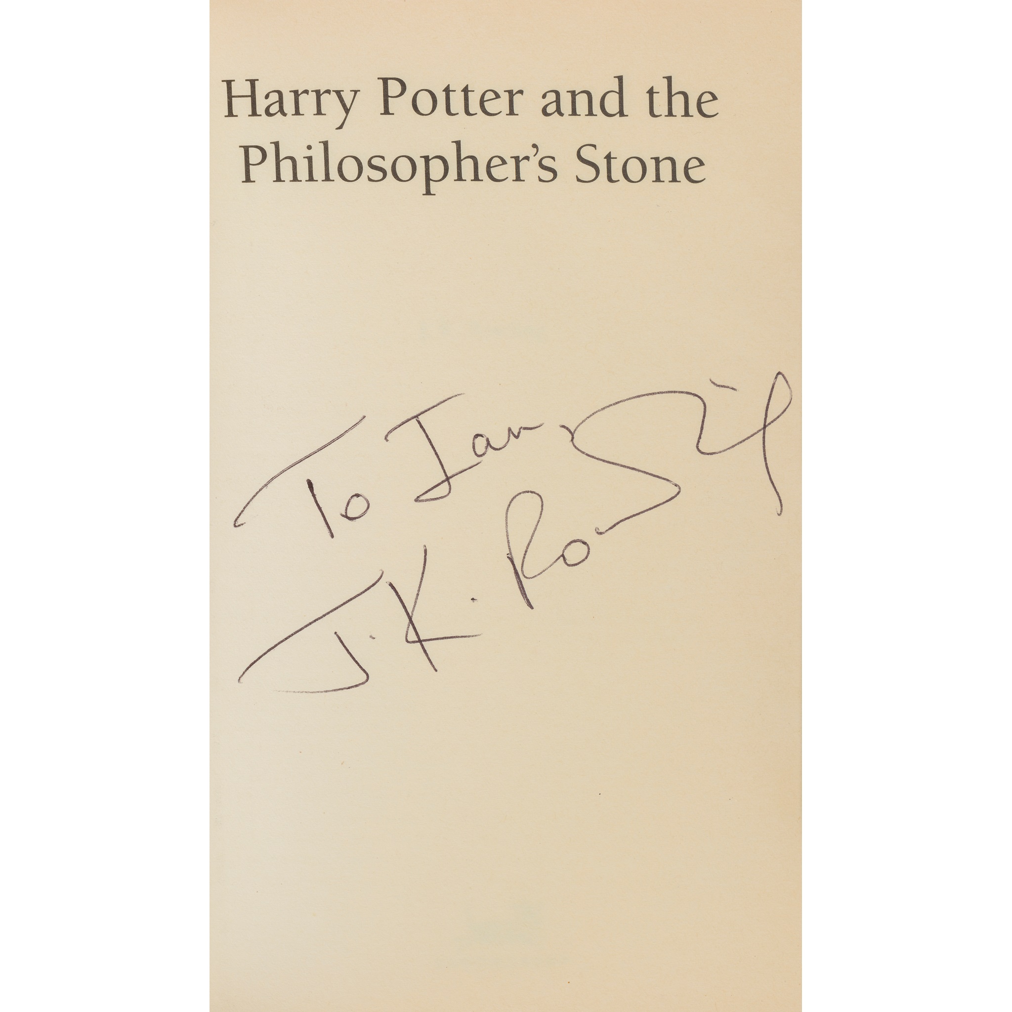 Rowling, J.K. Harry Potter and the Philosopher's Stone - Image 2 of 2
