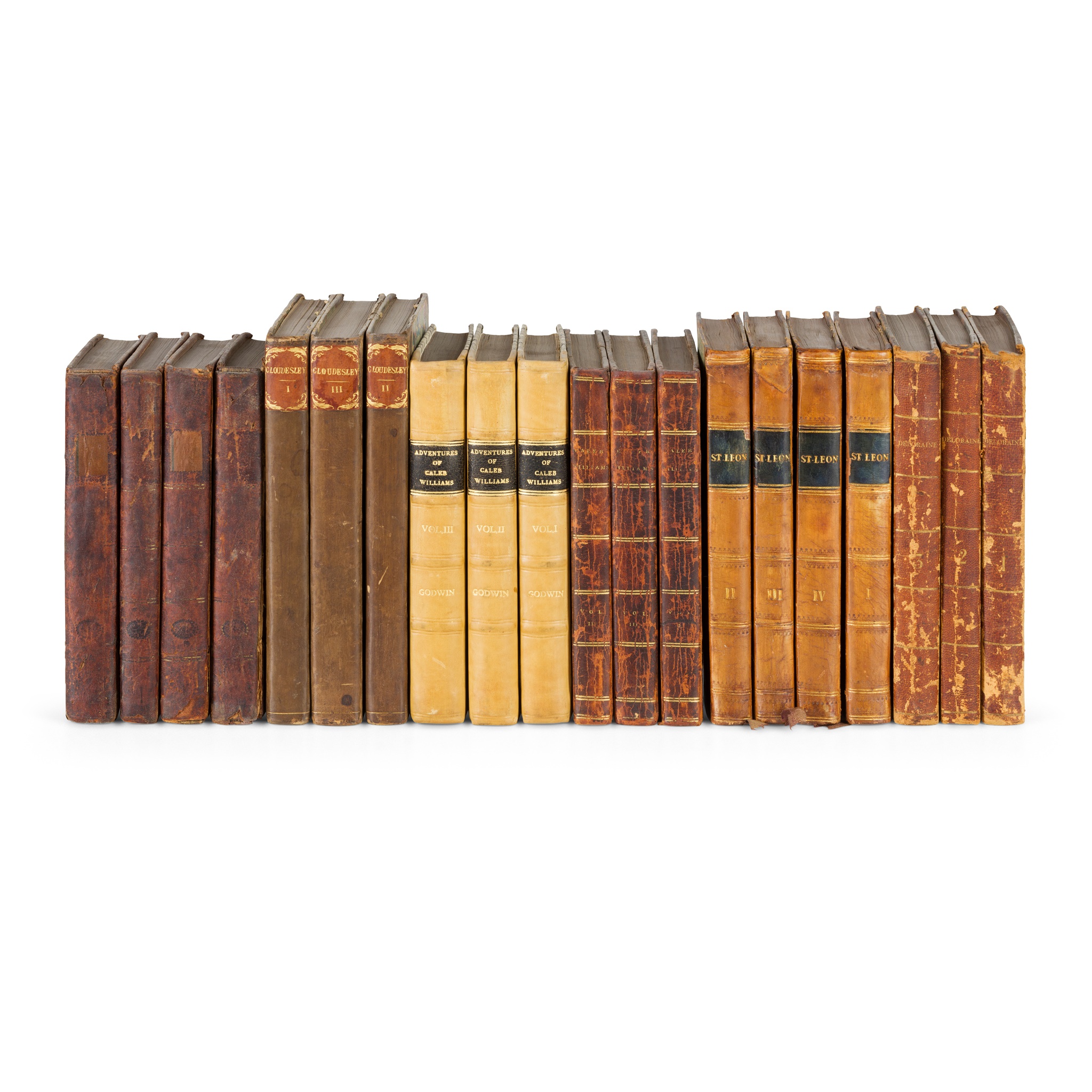 Godwin, William 6 novels in 20 volumes, comprising