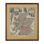 Scotland and Northern England Five maps, comprising
