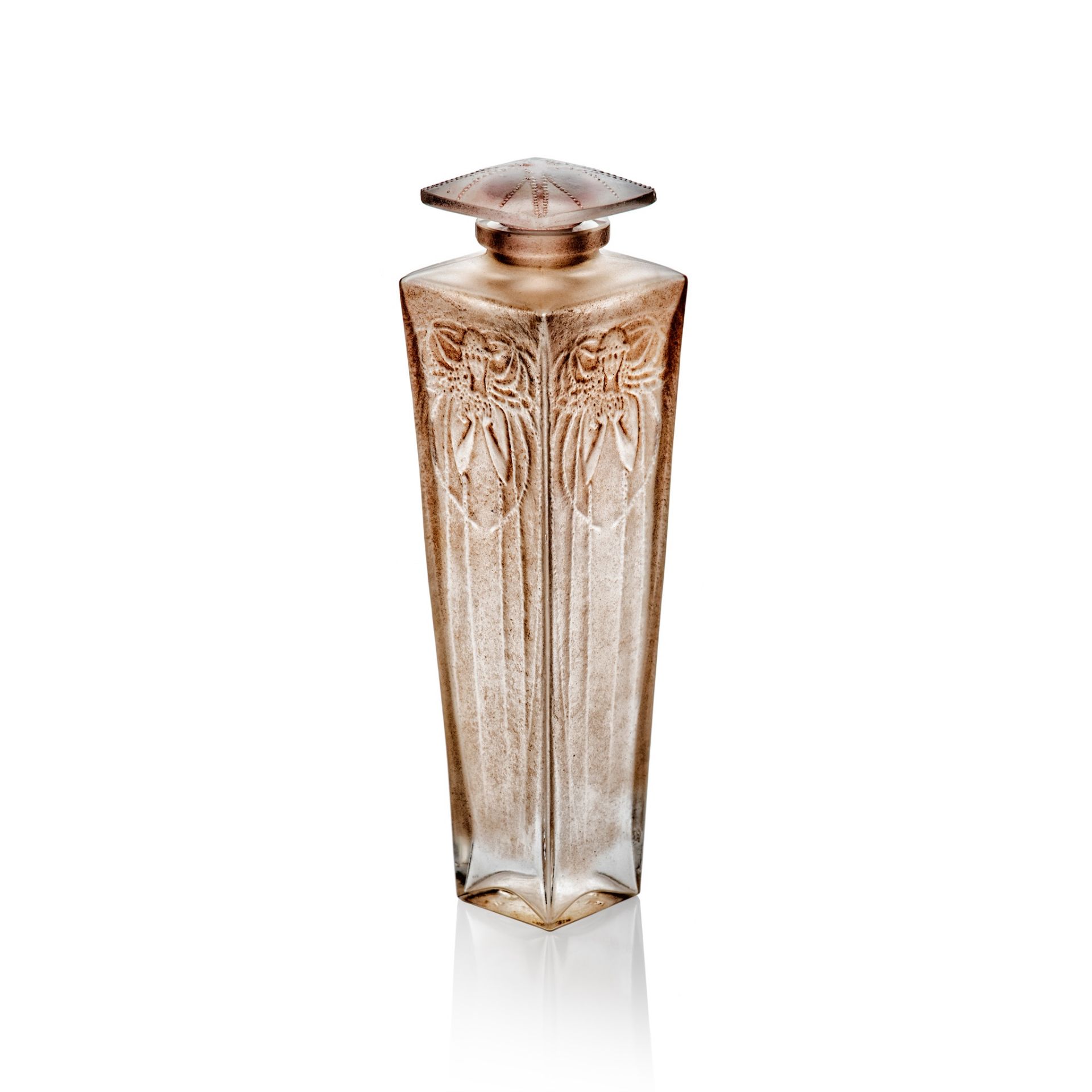 René Lalique (French 1860-1945) EN FERMANT LES YEUX SCENT BOTTLE, ARYS – 12