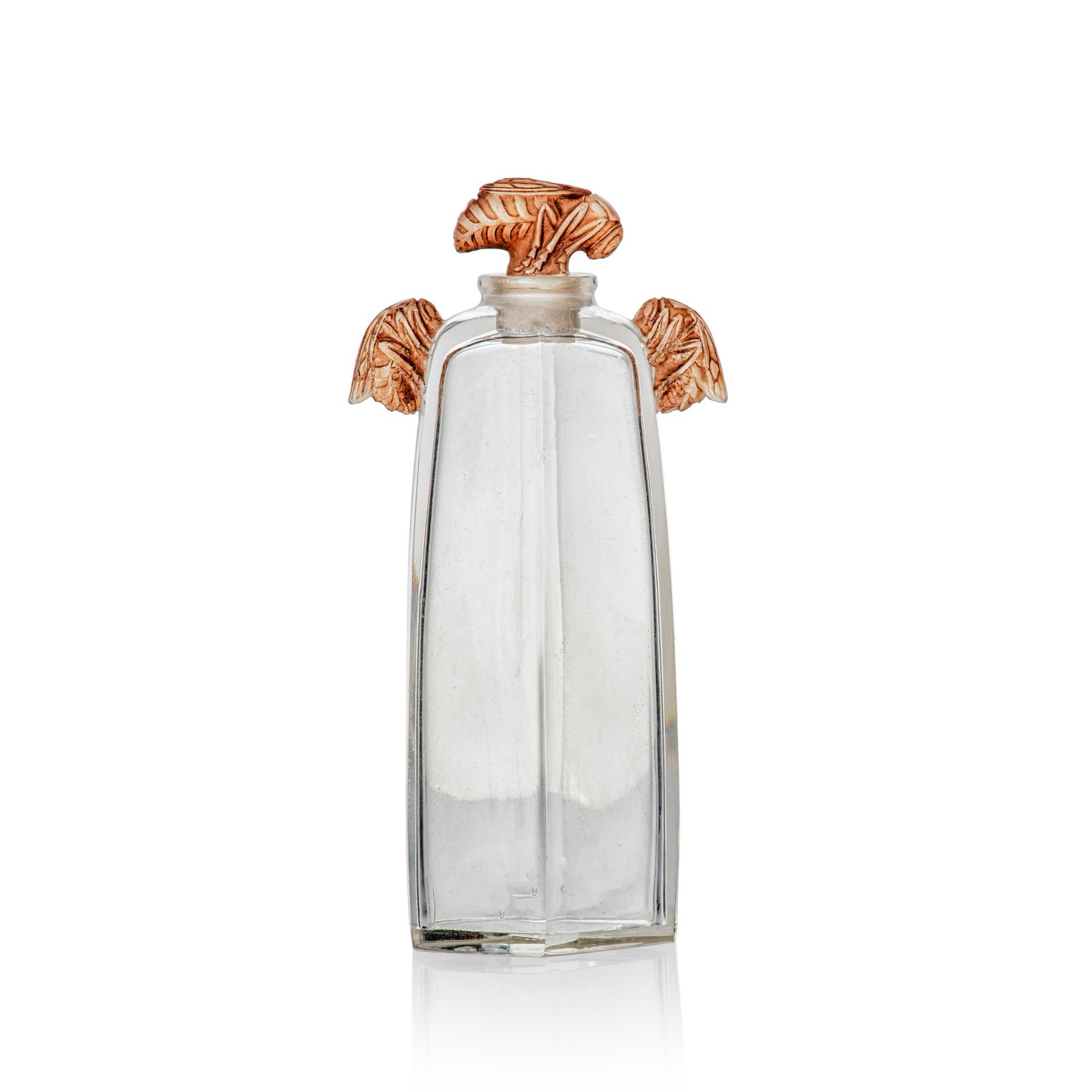 René Lalique (French 1860-1945) TROIS GUÊPES SCENT BOTTLE, NO. 498