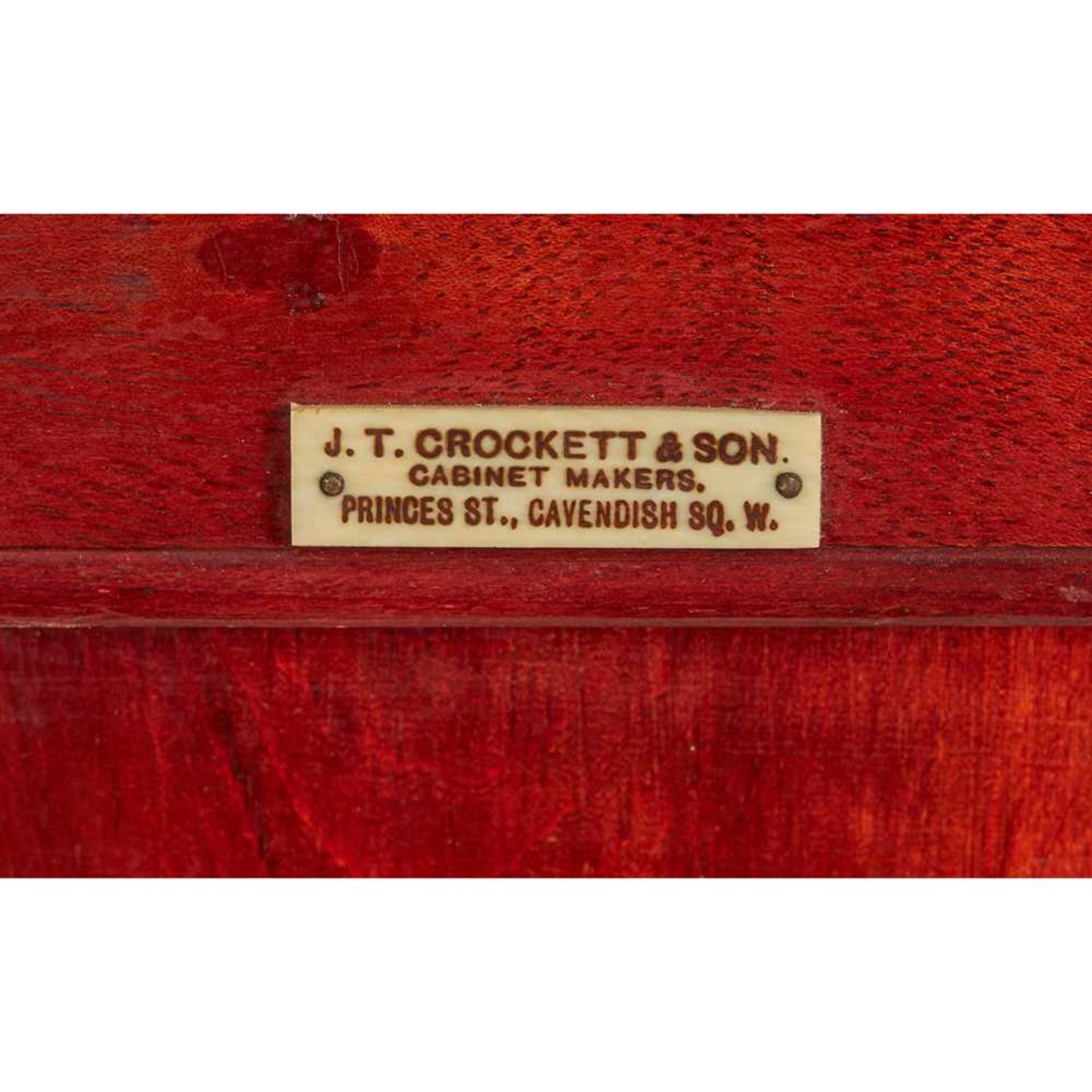 LATE VICTORIAN MAHOGANY MINERAL AND ROCK COLLECTOR'S CABINET LATE 19TH CENTURY - Image 6 of 7