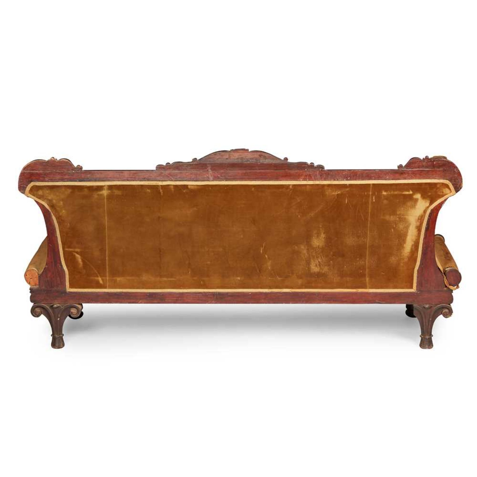 REGENCY MAHOGANY SOFA, POSSIBLY IRISH EARLY 19TH CENTURY - Bild 2 aus 2