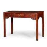 CHINESE HARDWOOD TABLE LATE QING DYNASTY