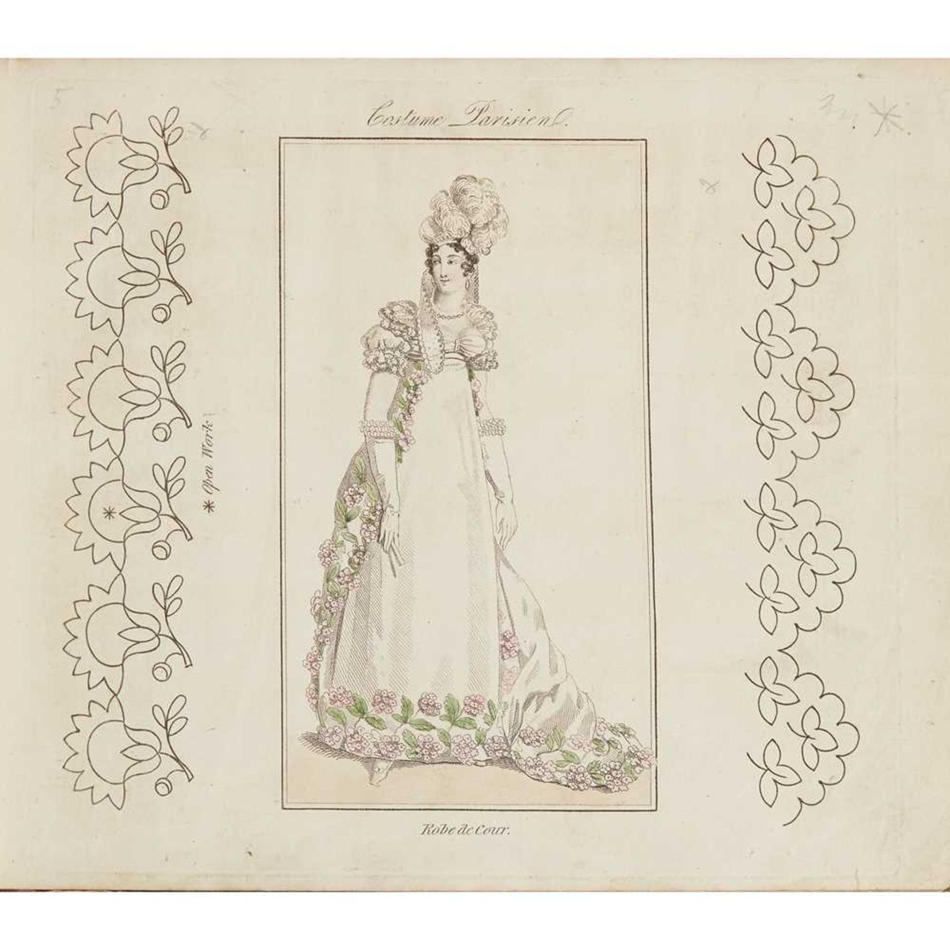 FRENCH PAPER DOLL, 'LA TROUSSEAU DE LA POUPEE' CIRCA 1850 - Image 7 of 9