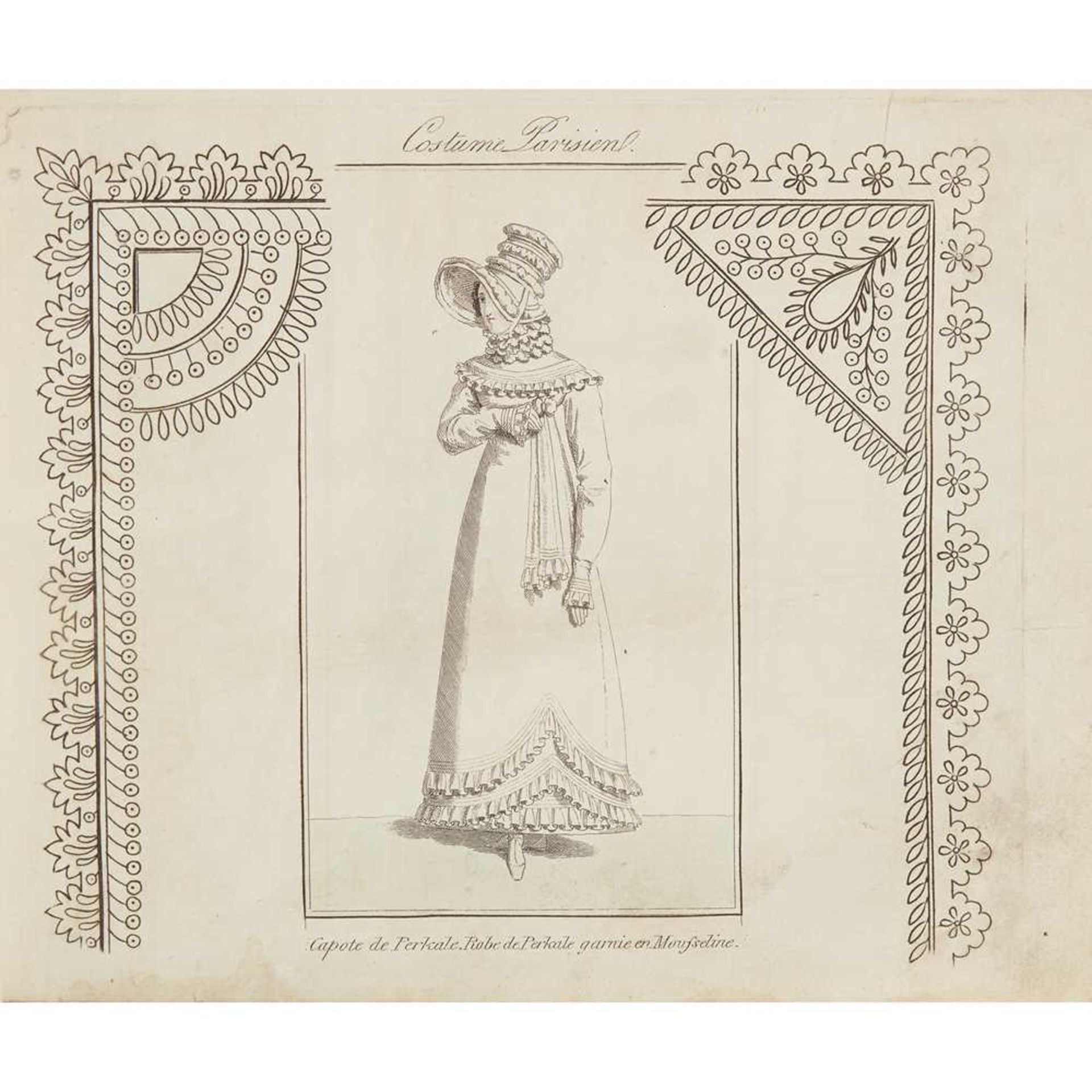 FRENCH PAPER DOLL, 'LA TROUSSEAU DE LA POUPEE' CIRCA 1850 - Bild 6 aus 9