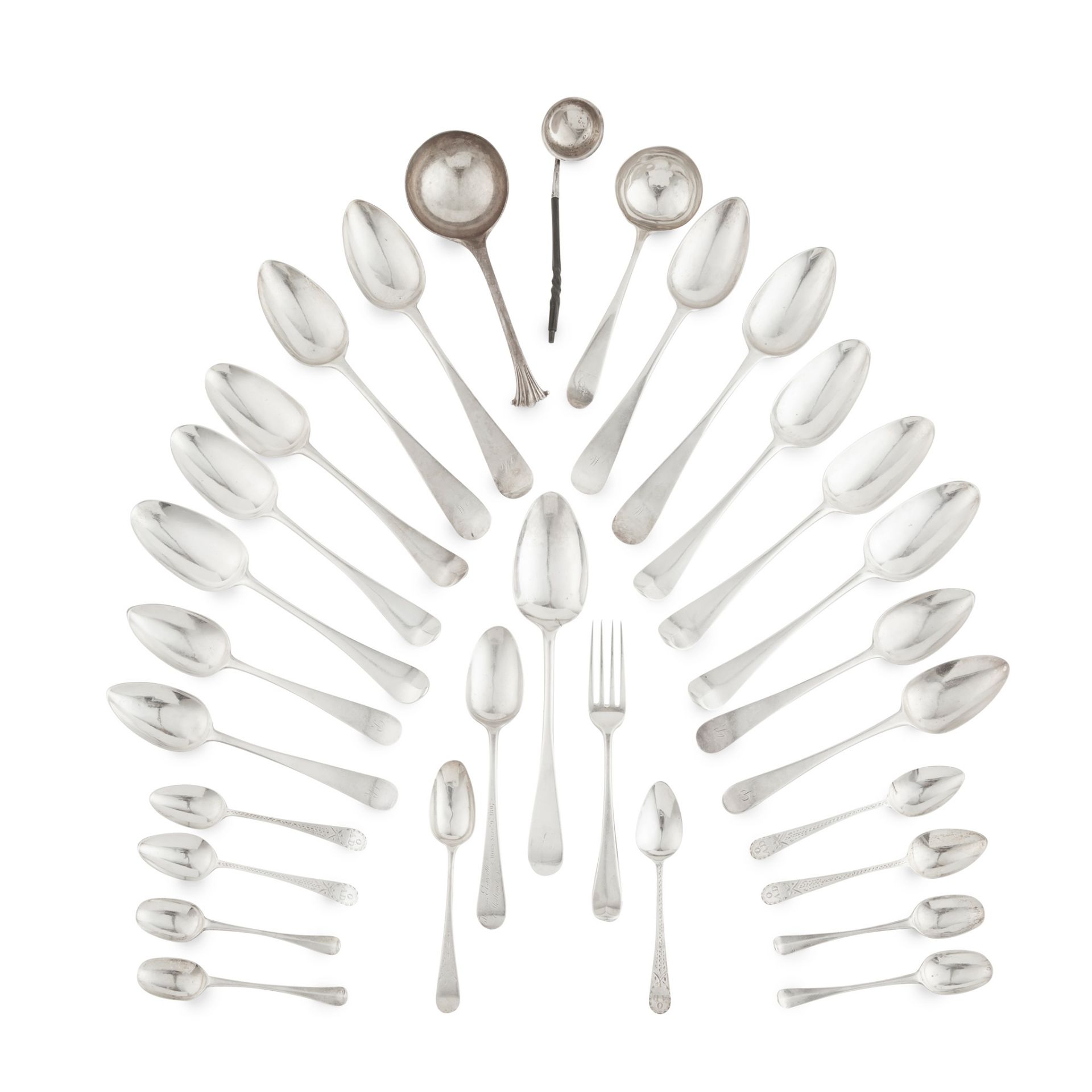 Inverness - A Scottish provincial tablespoon and other flatware