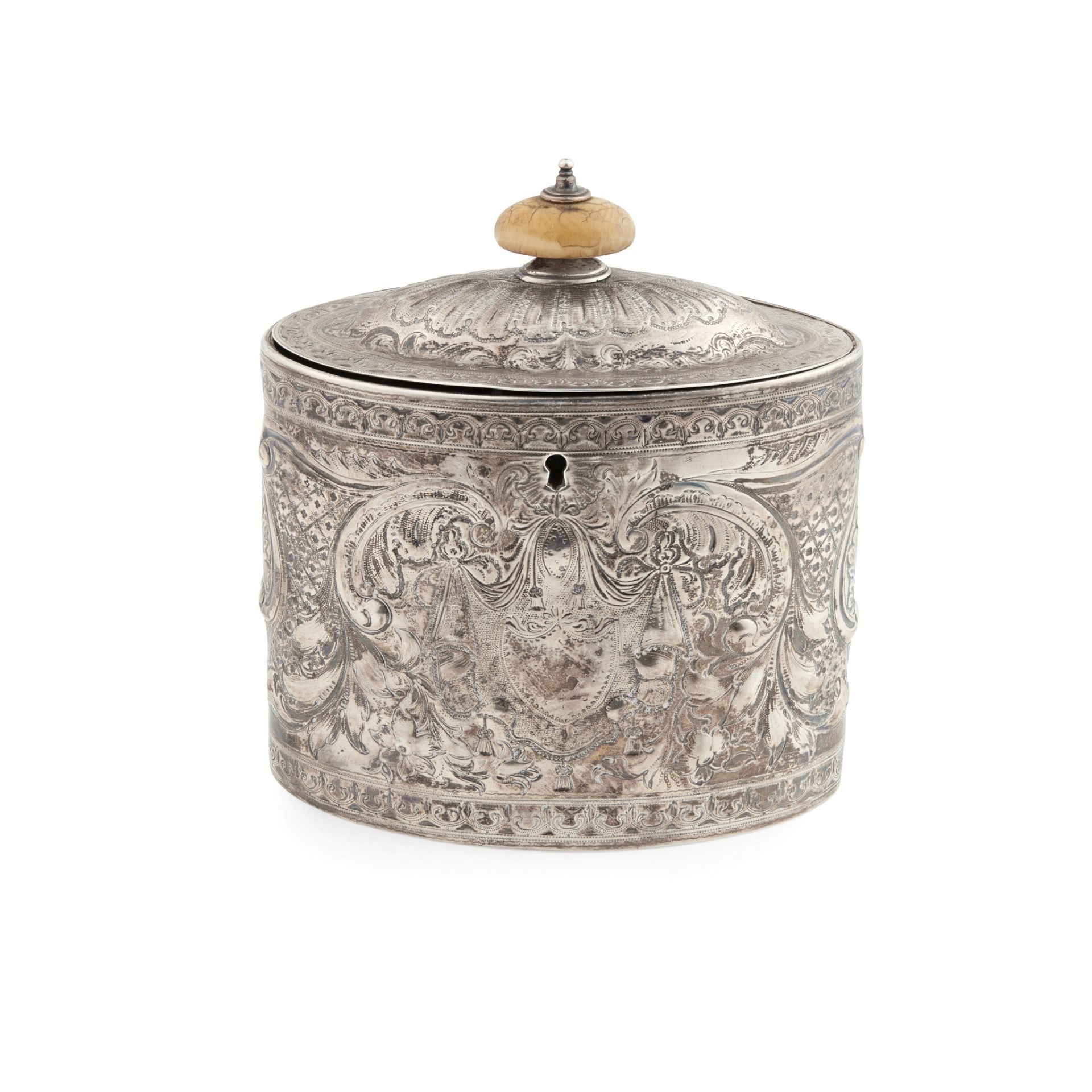 Y A George III tea caddy