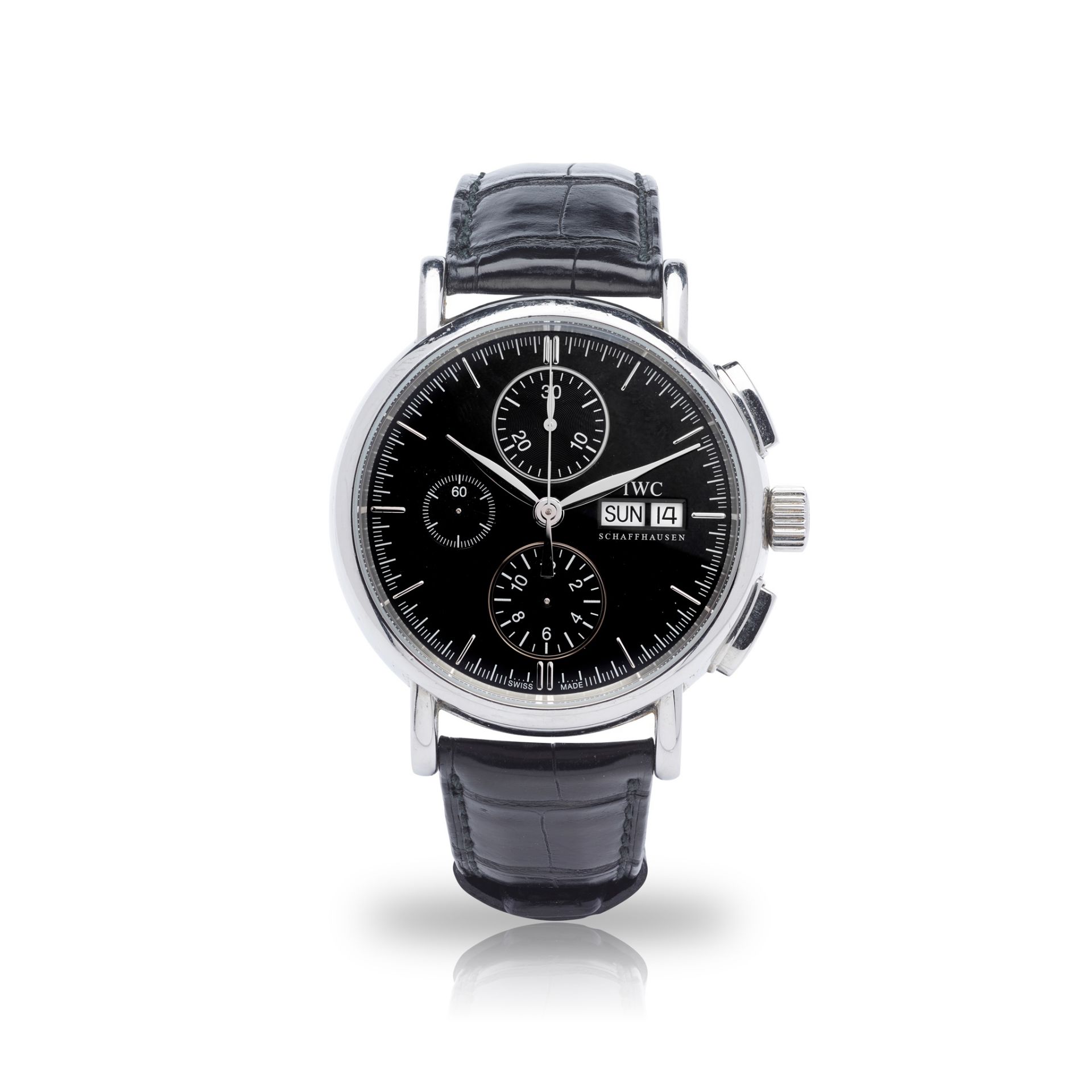 IWC: a chronograph wrist watch