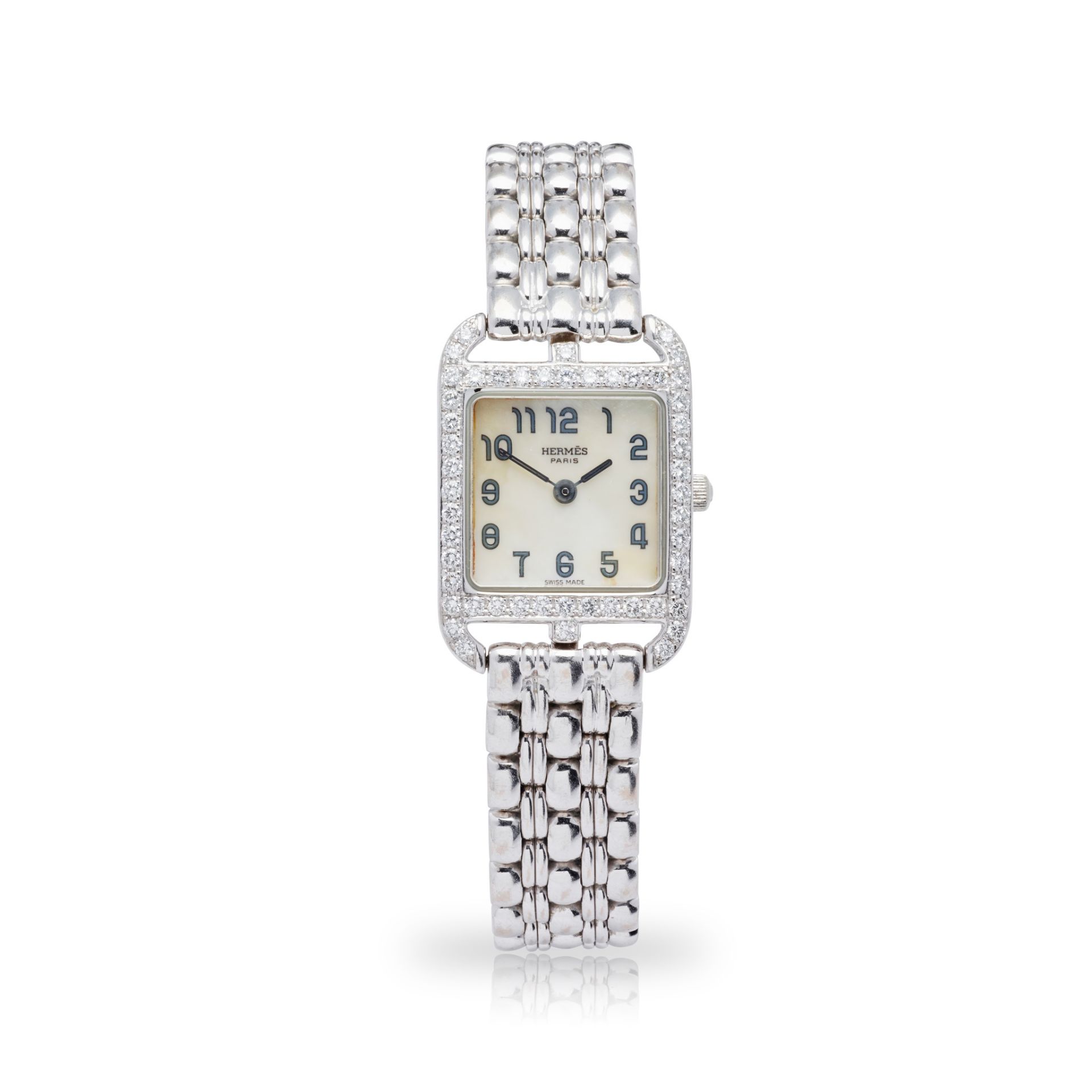 Hermes: a diamond-set watch - Bild 2 aus 2