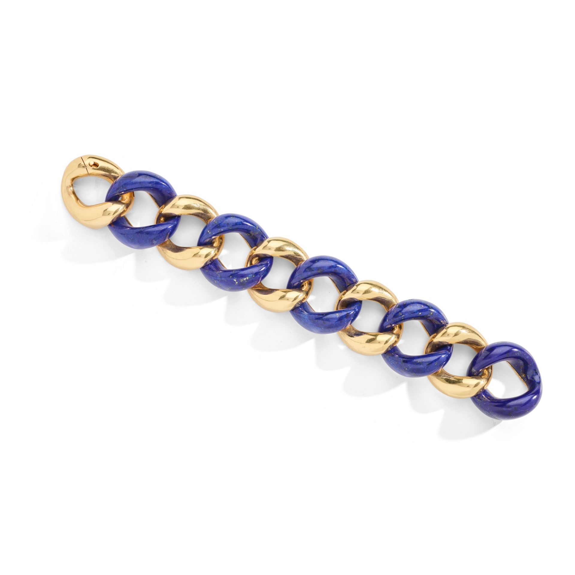 A lapis lazuli bracelet, by Seaman Schepps