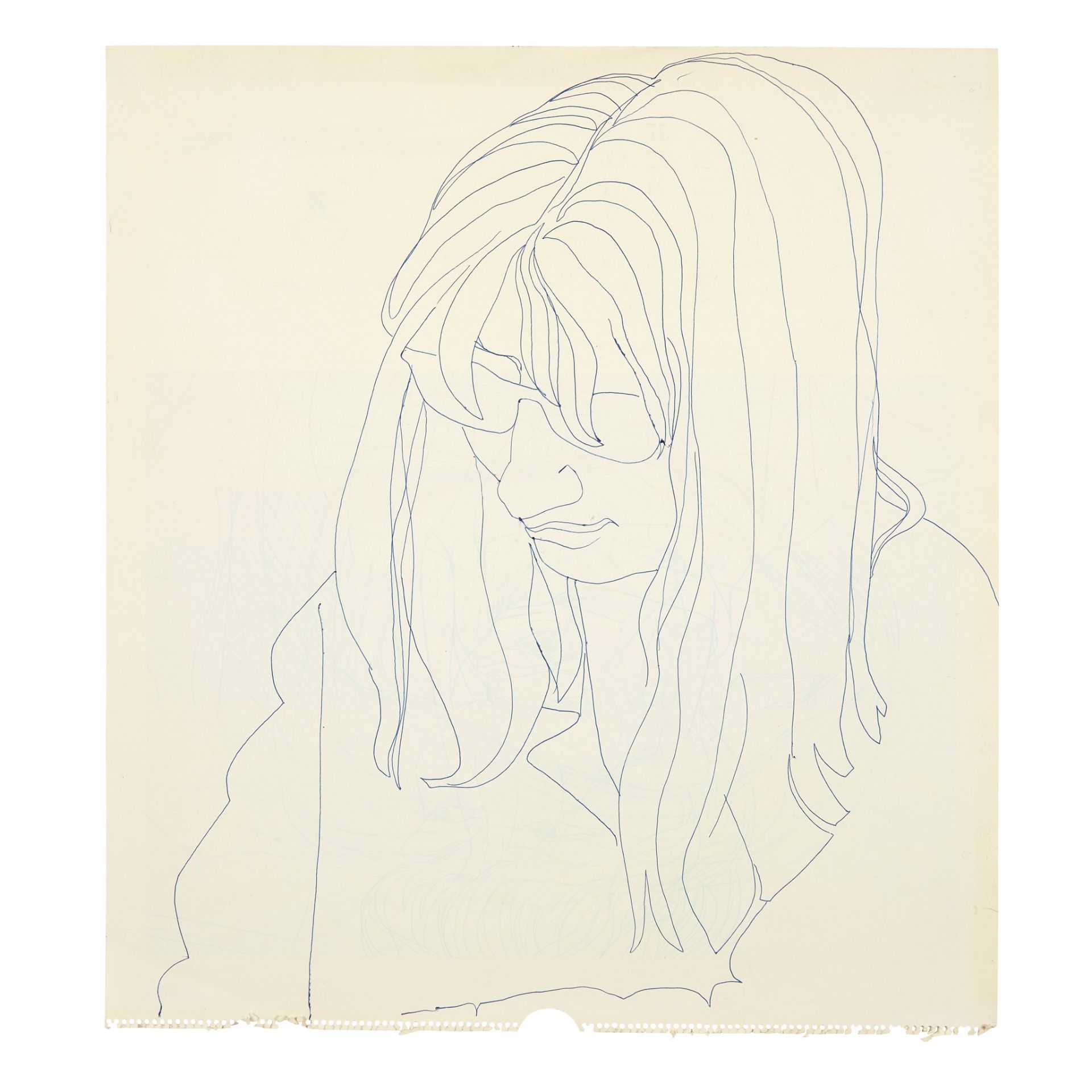 § ALASDAIR GRAY (SCOTTISH 1934-2019) SUSAN BOYD LOOKING DOWN