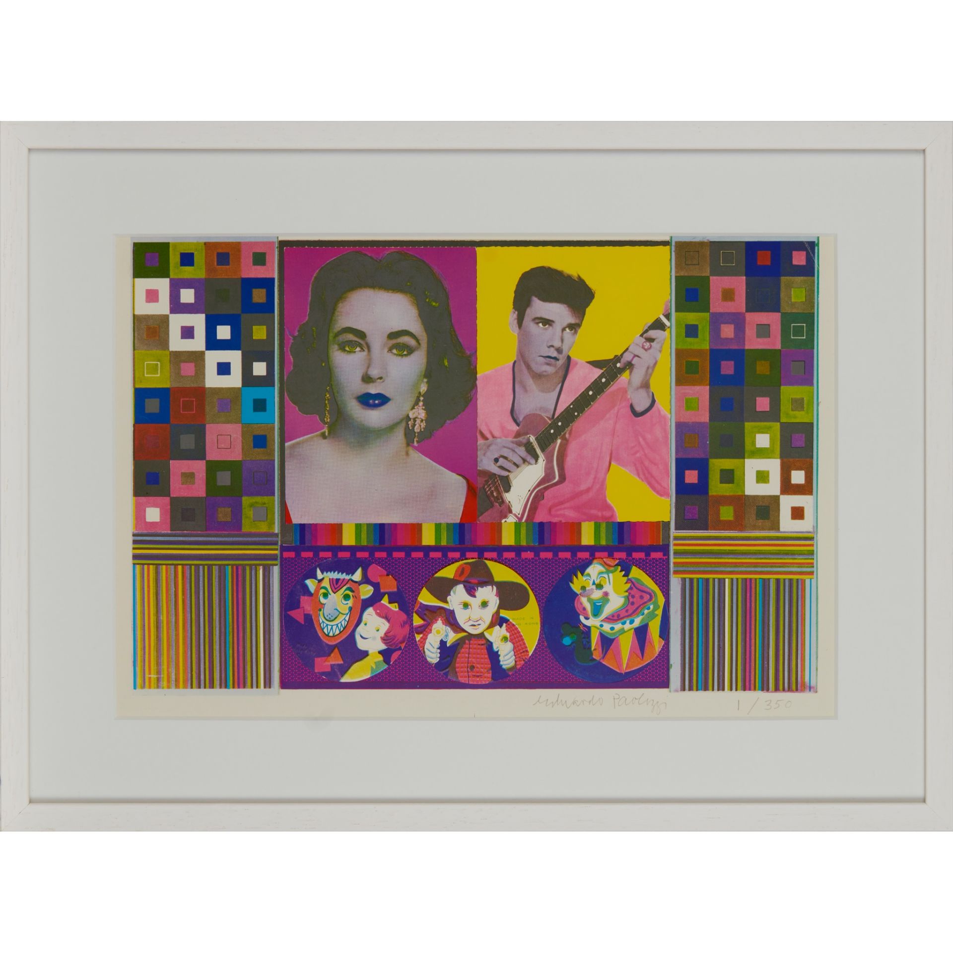 § EDUARDO PAOLOZZI K.B.E., R.A., H.R.S.A. (SCOTTISH 1924-2005) JESUS COLOUR BY NUMBERS, from - Image 5 of 6