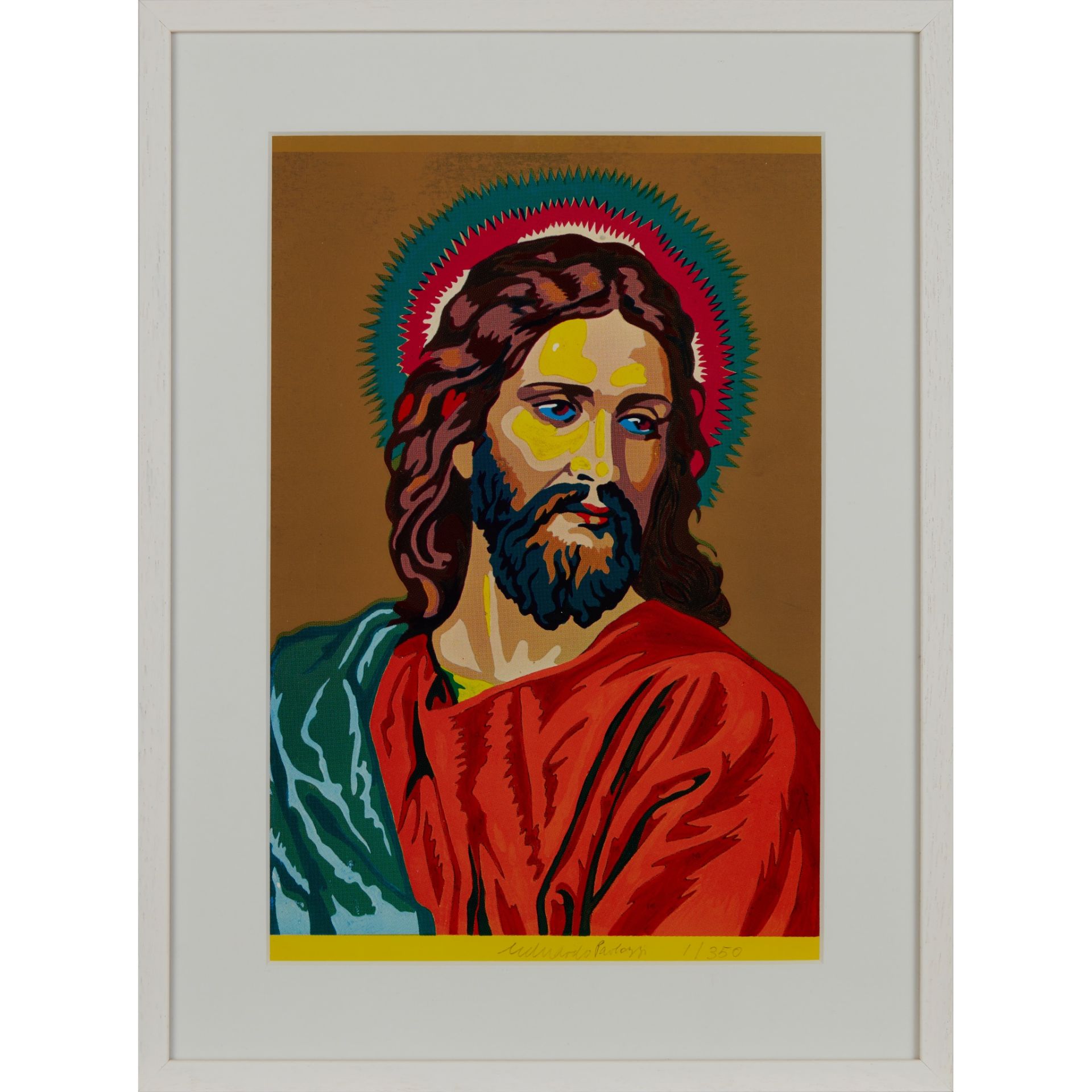§ EDUARDO PAOLOZZI K.B.E., R.A., H.R.S.A. (SCOTTISH 1924-2005) JESUS COLOUR BY NUMBERS, from - Image 3 of 6