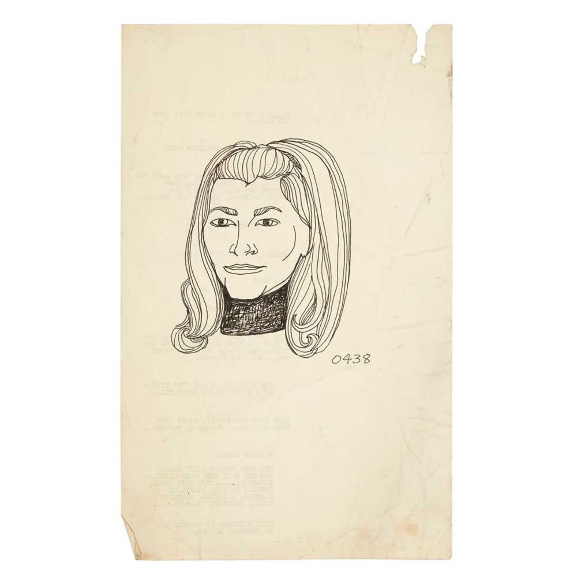 § ALASDAIR GRAY (SCOTTISH 1934-2019) FEMALE HEAD STUDY - Bild 2 aus 3
